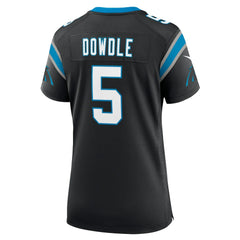 Rico Dowdle Carolina Panthers Women's Team Game Jersey - Black