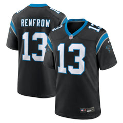 Hunter Renfrow Carolina Panthers Team Game Jersey - Black