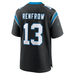 Hunter Renfrow Carolina Panthers Team Game Jersey - Black
