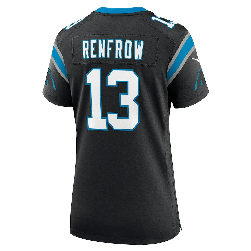 Hunter Renfrow Carolina Panthers Women's Team Game Jersey - Black