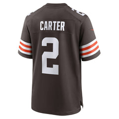DeAndre Carter Cleveland Browns Team Game Jersey - Brown