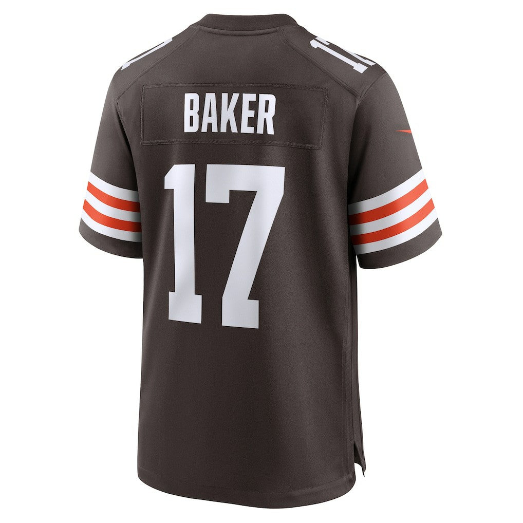 Jerome Baker Cleveland Browns Team Game Jersey - Brown