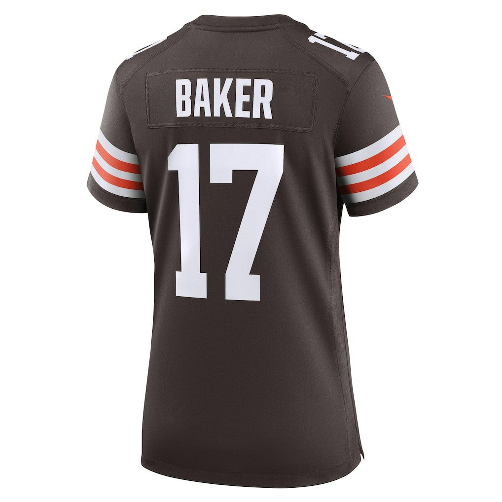 Jerome Baker Cleveland Browns Women's Team Game Jersey - Brown