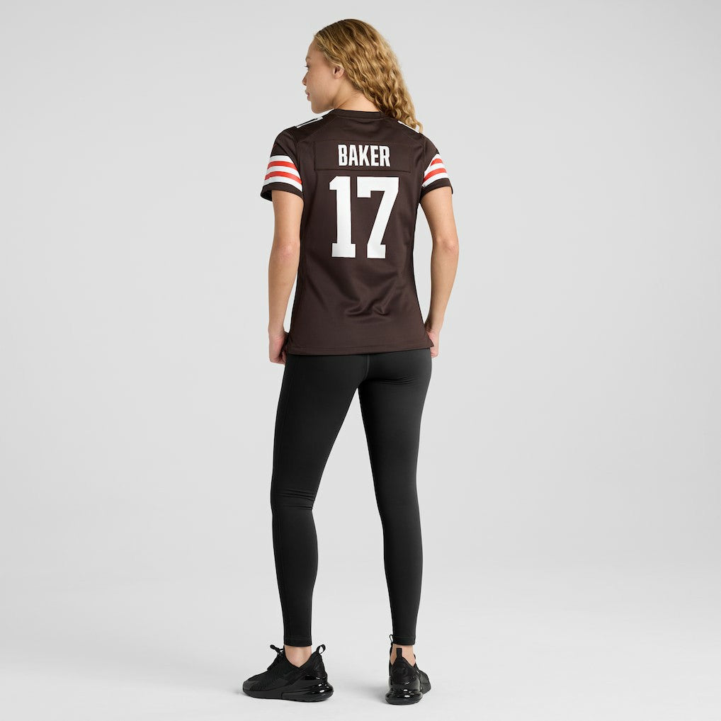 Jerome Baker Cleveland Browns Women's Team Game Jersey - Brown