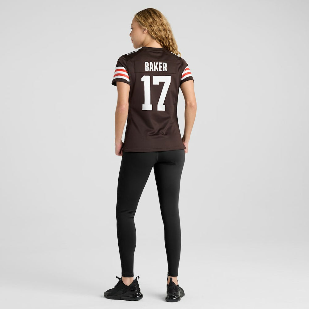 Jerome Baker Cleveland Browns Women's Team Game Jersey - Brown