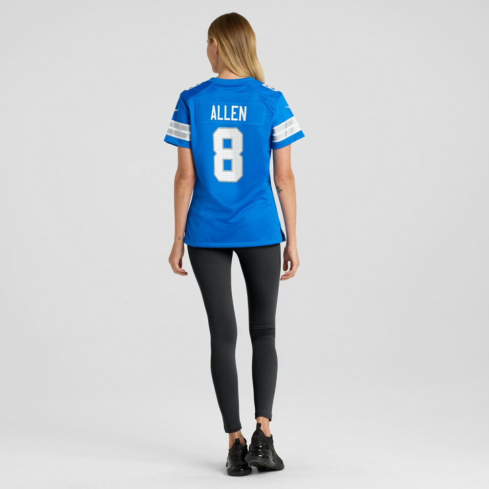 Kyle Allen Detroit Lions Women's Team Game Jersey - Blue