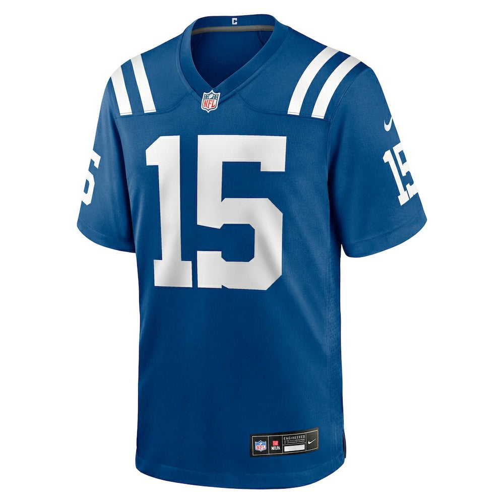 Riley Leonard Indianapolis Colts Team Game Jersey - Royal