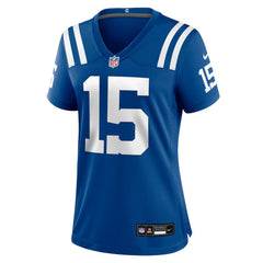 Riley Leonard Indianapolis Colts Women's Team Game Jersey - Royal