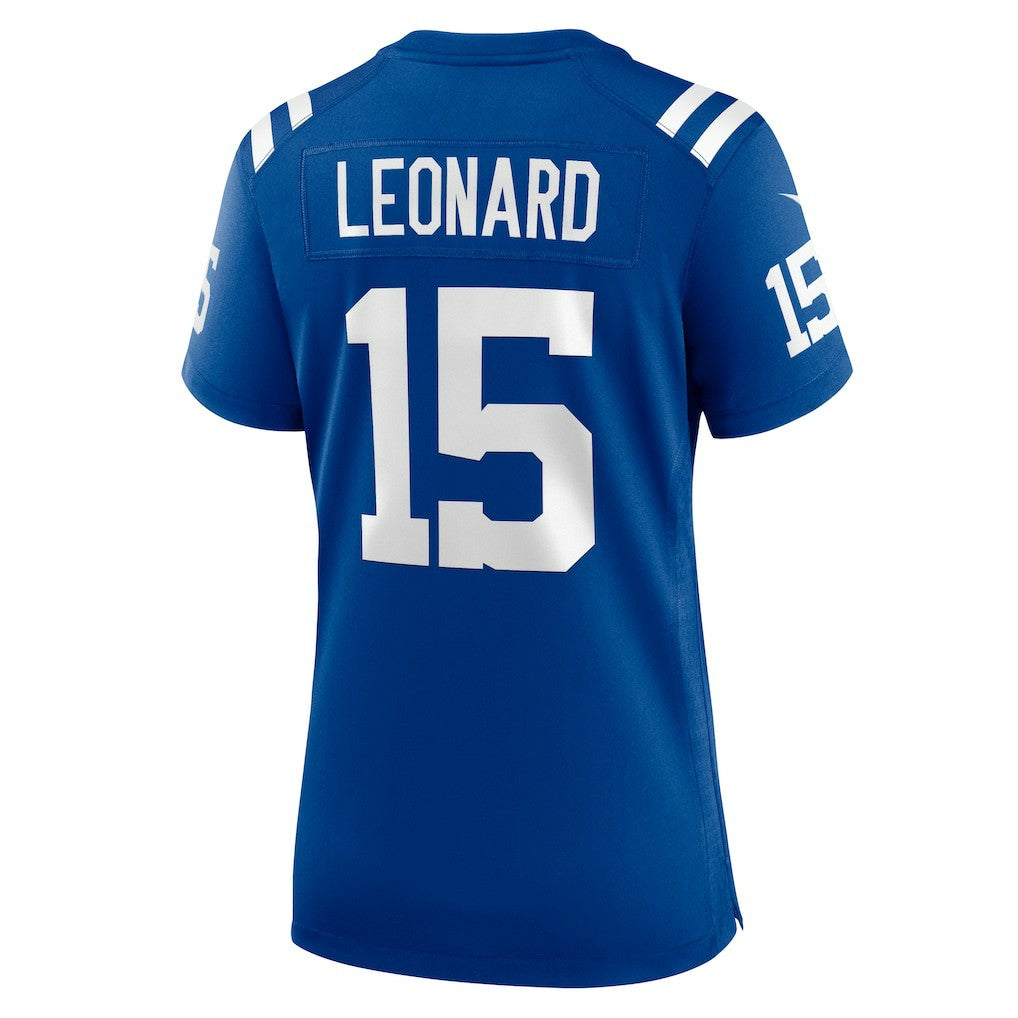 Riley Leonard Indianapolis Colts Women's Team Game Jersey - Royal