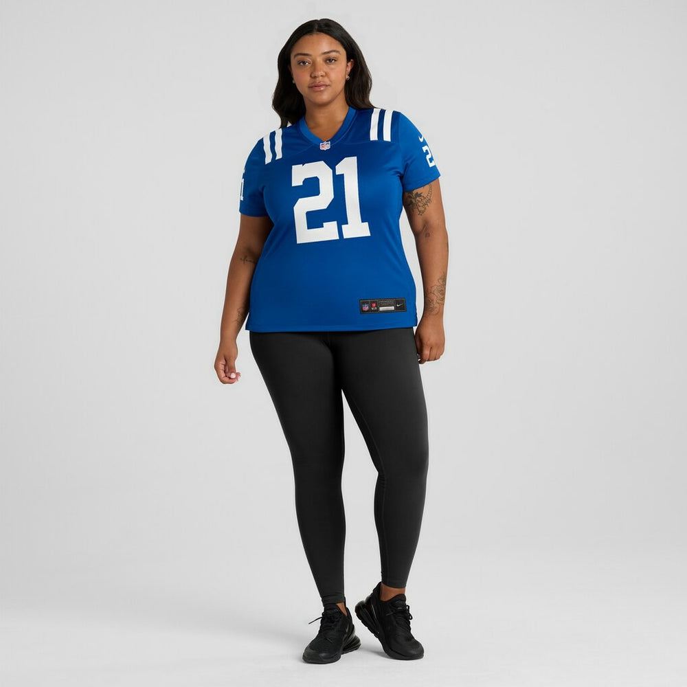 DJ Giddens Indianapolis Colts Women's Team Game Jersey - Royal