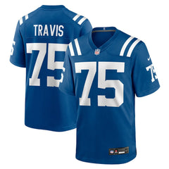 Jalen Travis Indianapolis Colts Team Game Jersey - Royal