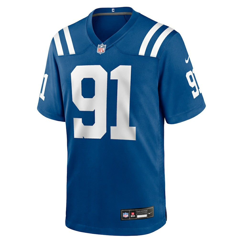 JT Tuimoloau Indianapolis Colts Team Game Jersey - Royal