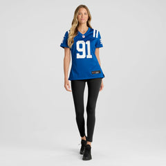 JT Tuimoloau Indianapolis Colts Women's Team Game Jersey - Royal