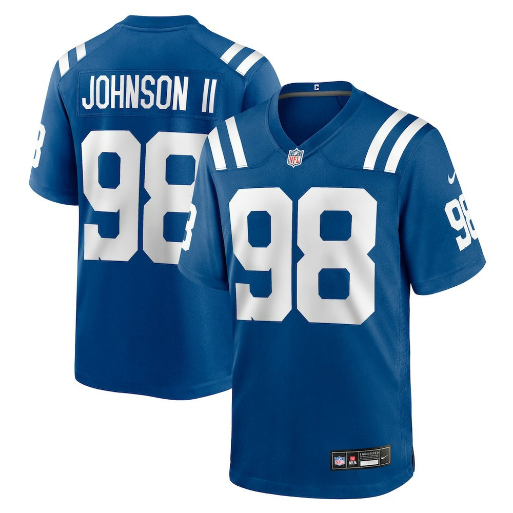 Eric Johnson II Indianapolis Colts Team Game Jersey - Royal