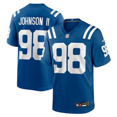 Eric Johnson II Indianapolis Colts Team Game Jersey - Royal