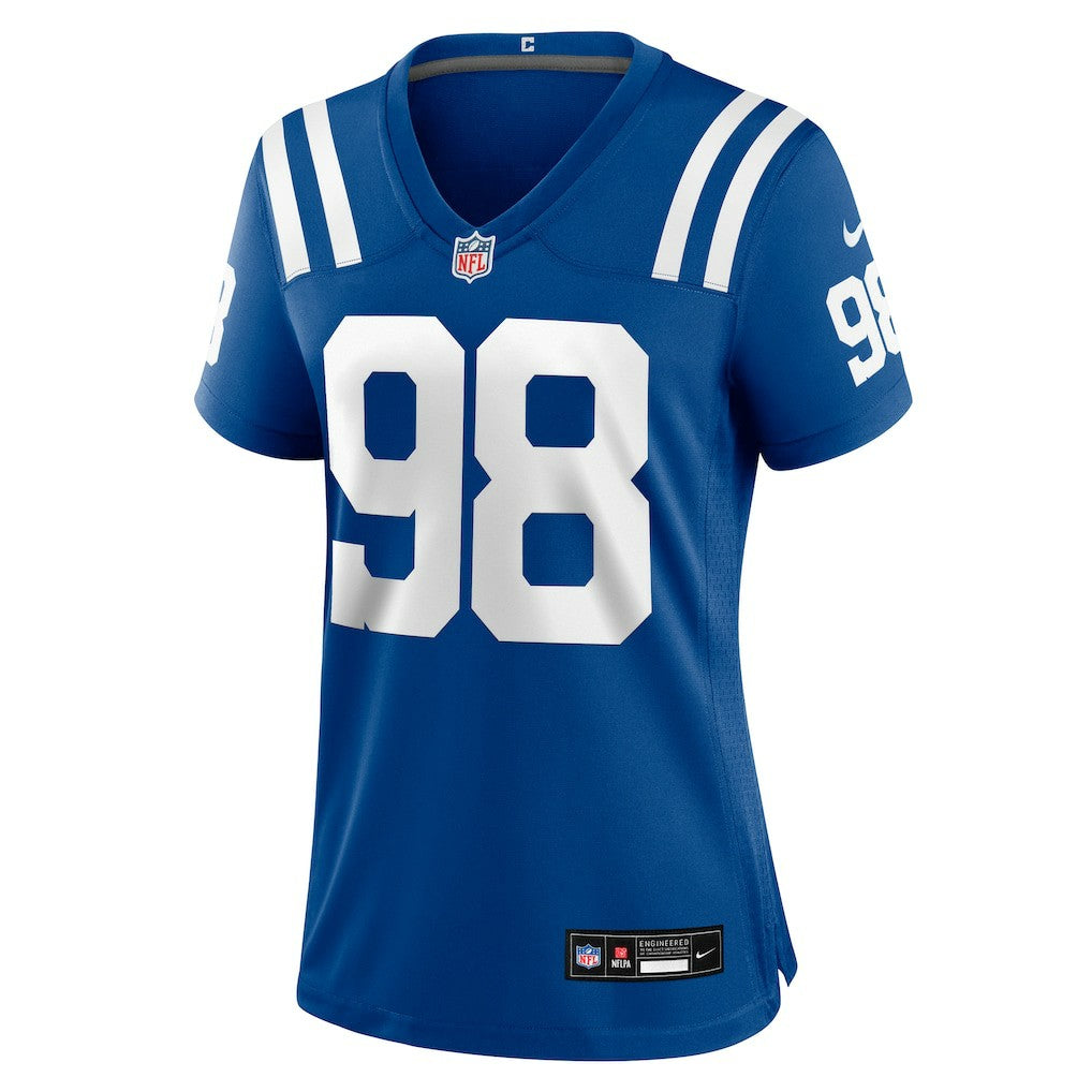 Eric Johnson II Indianapolis Colts Women's Team Game Jersey - Royal