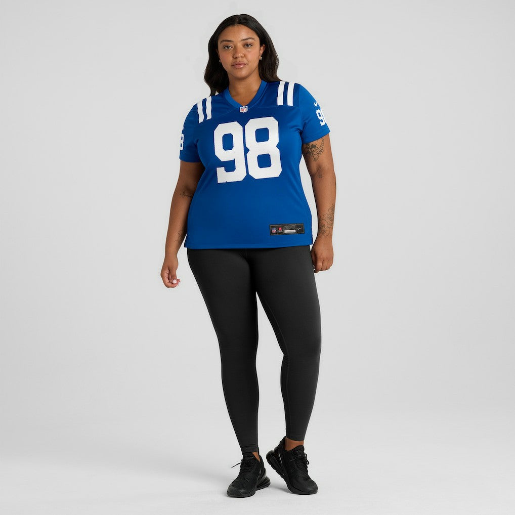 Eric Johnson II Indianapolis Colts Women's Team Game Jersey - Royal