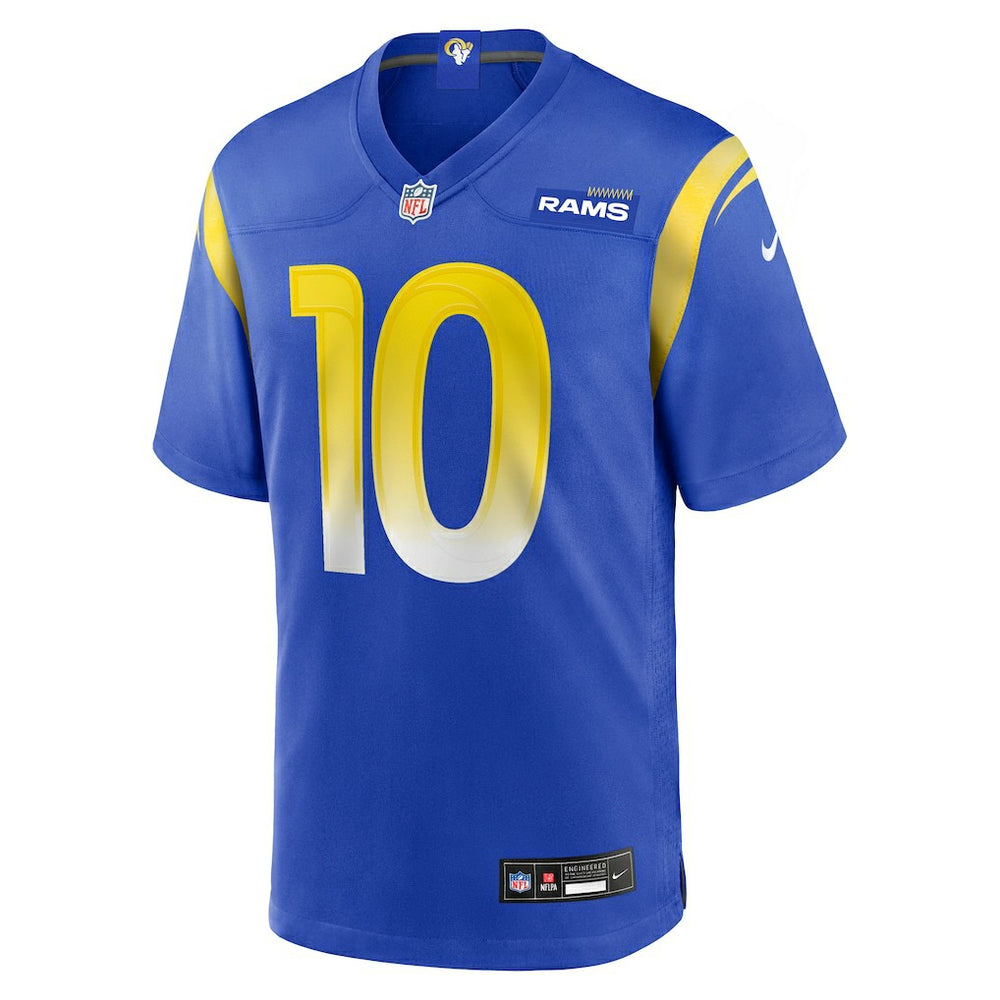 Britain Covey Los Angeles Rams Team Game Jersey - Royal