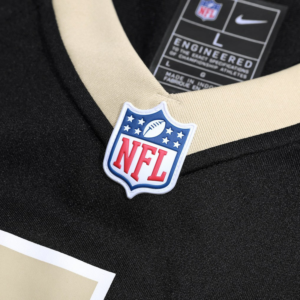 Davon Godchaux New Orleans Saints Team Game Jersey - Black