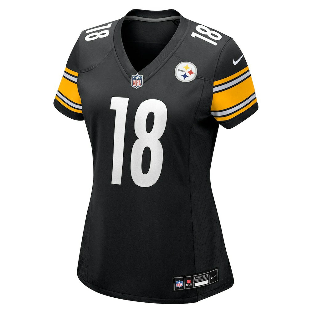 Will Howard Pittsburgh Steelers Women's Team Game Jersey - Black