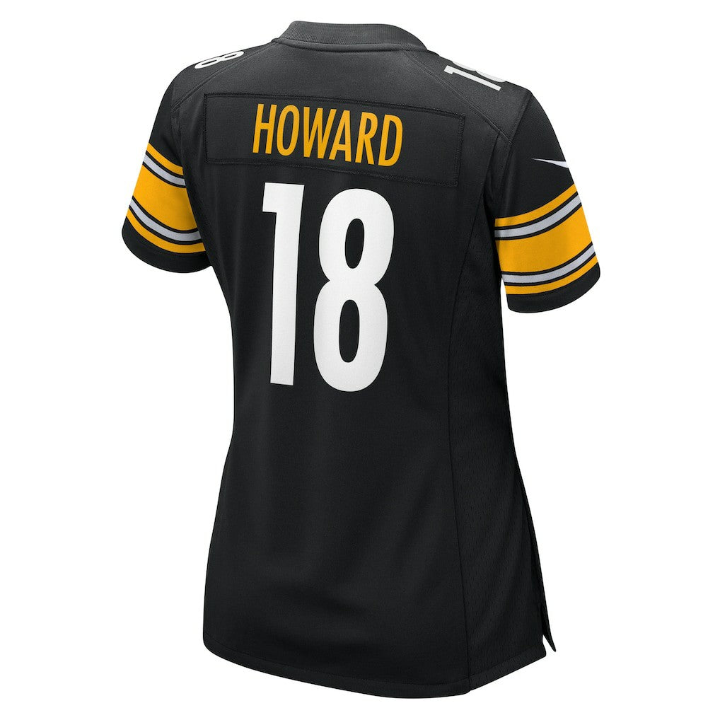 Will Howard Pittsburgh Steelers Women's Team Game Jersey - Black