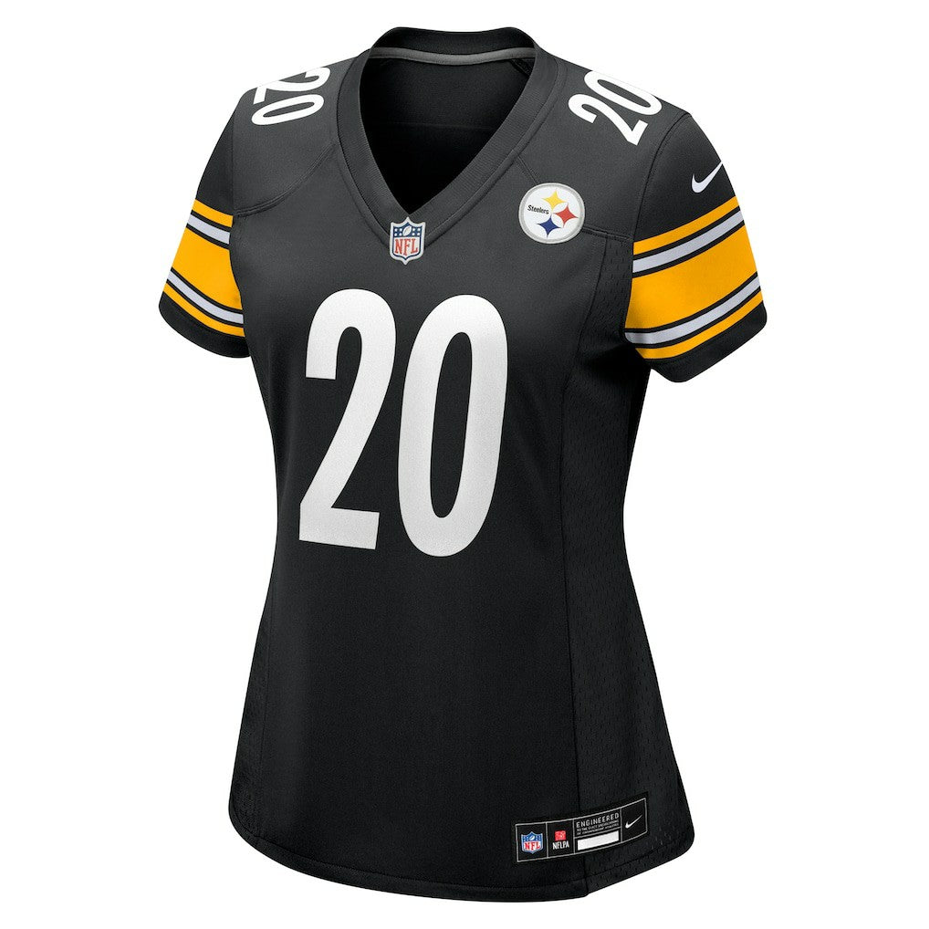 Kaleb Johnson Pittsburgh Steelers Women's Team Game Jersey - Black