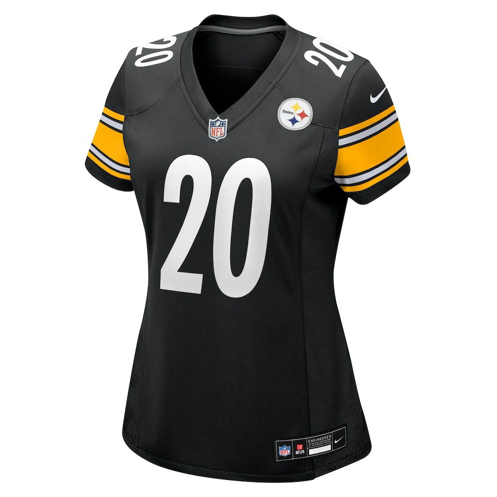 Kaleb Johnson Pittsburgh Steelers Women's Team Game Jersey - Black