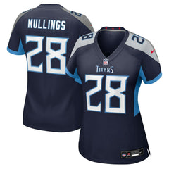 Kalel Mullings Tennessee Titans Women's Team Game Jersey - Navy