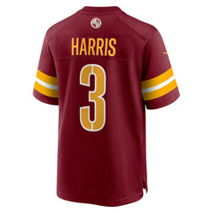 Will Harris Washington Commanders Team Game Jersey - Burgundy