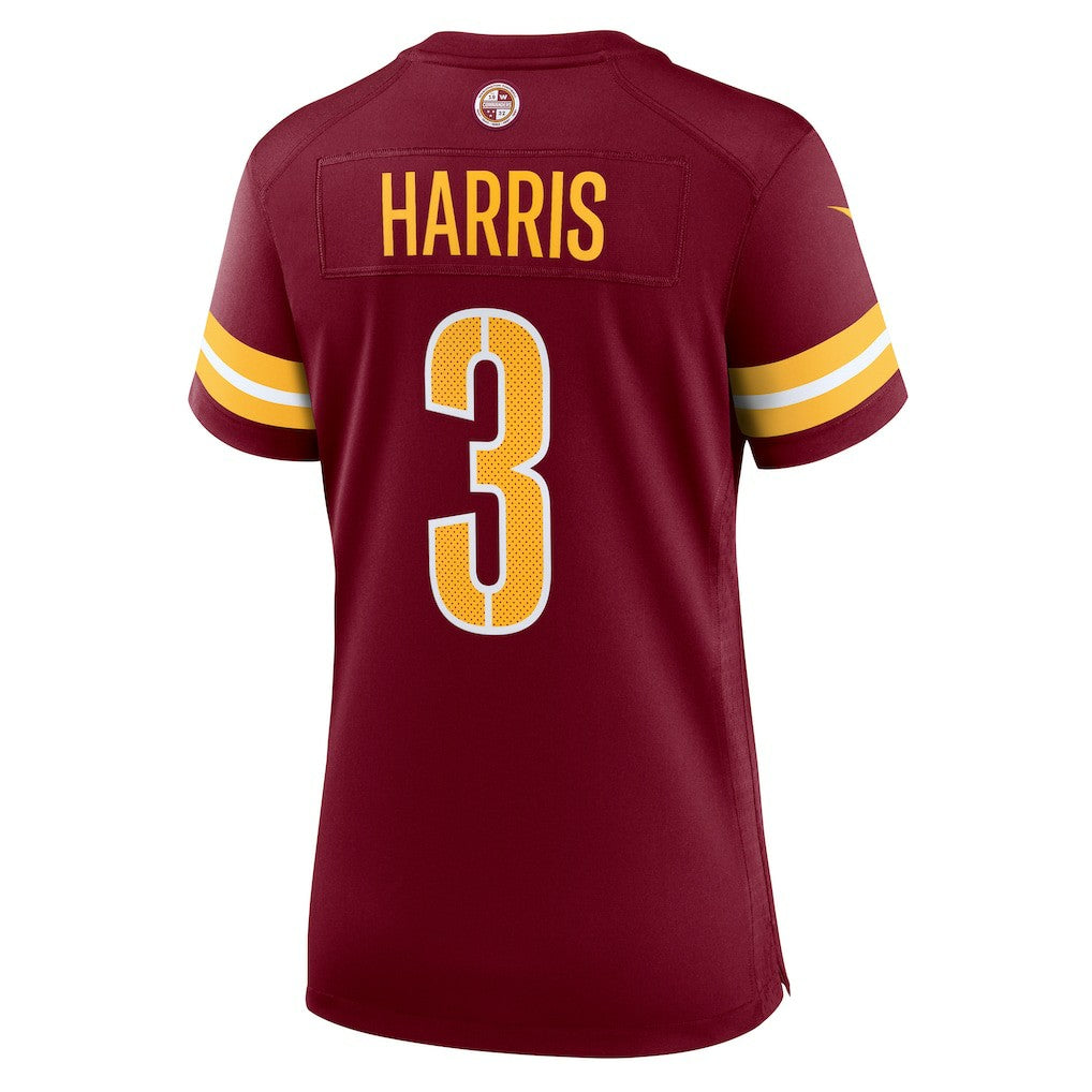 Will Harris Washington Commanders Women's Team Game Jersey - Burgundy