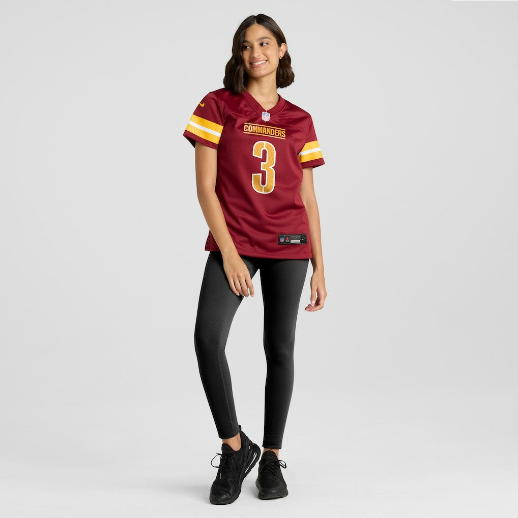 Will Harris Washington Commanders Women's Team Game Jersey - Burgundy