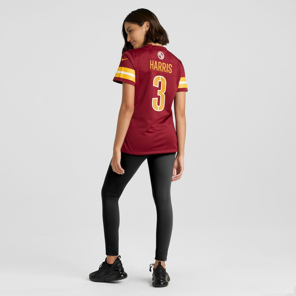 Will Harris Washington Commanders Women's Team Game Jersey - Burgundy