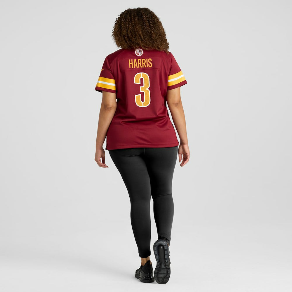Will Harris Washington Commanders Women's Team Game Jersey - Burgundy