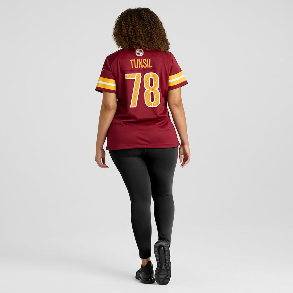 Laremy Tunsil Washington Commanders Women's Team Game Jersey - Burgundy