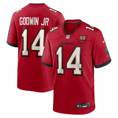 Chris Godwin Jr. Tampa Bay Buccaneers 50th Season Team Game Jersey - Red