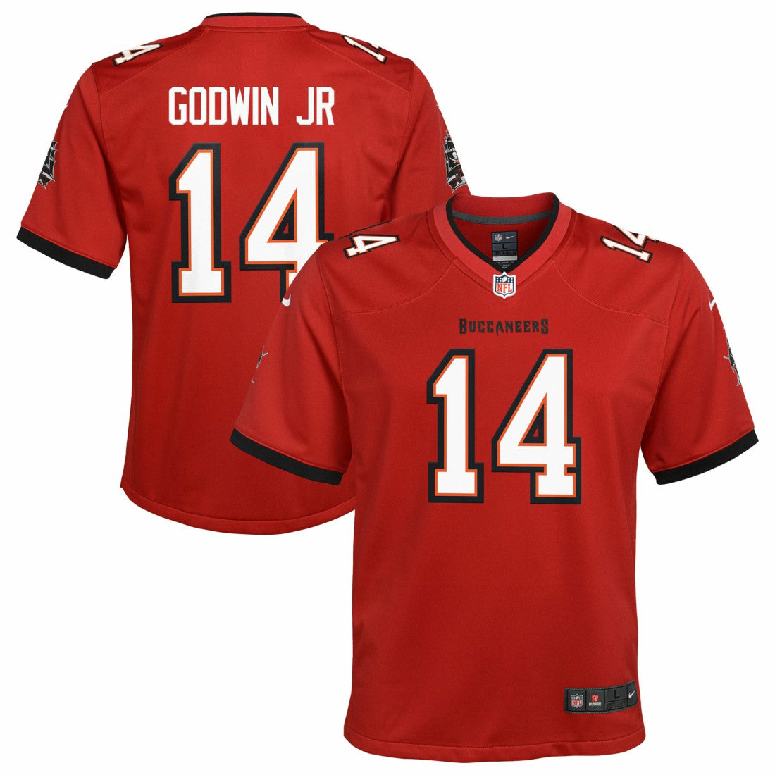 Chris Godwin Jr. Tampa Bay Buccaneers Youth Game Jersey?�C Red