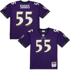 Terrell Suggs Baltimore Ravens 2003 Legacy Replica Jersey - Purple cheap