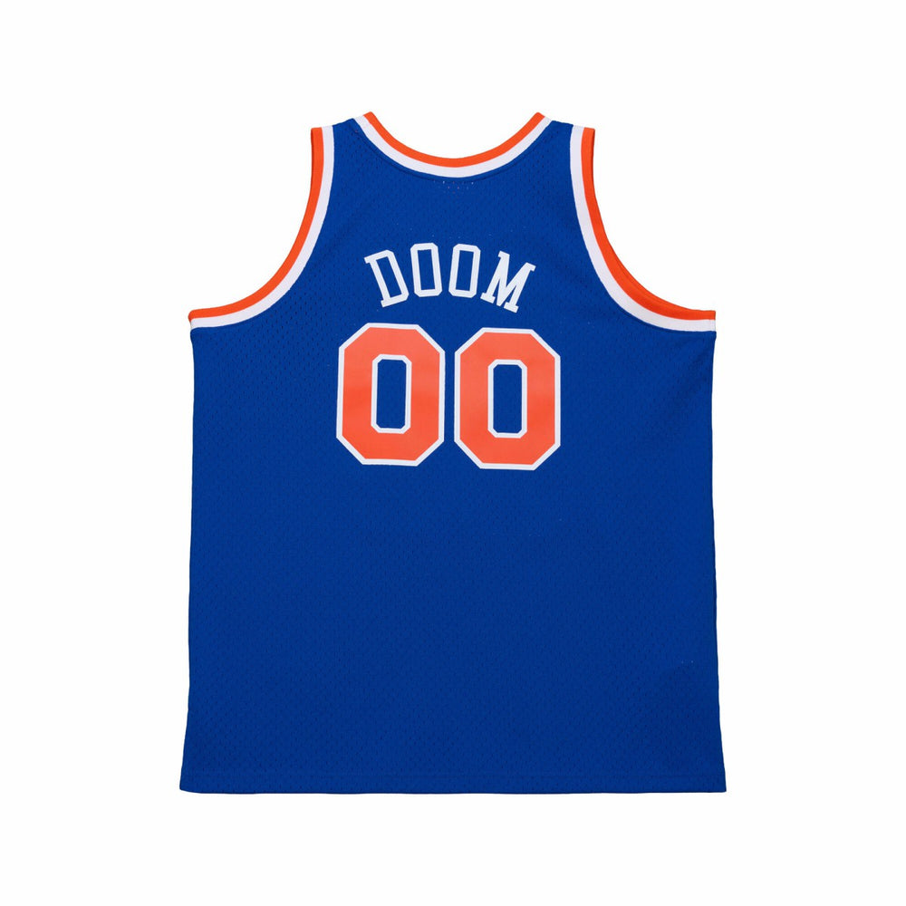 MF DOOM x NY Knicks x A New York Story Fashion Jersey - Blue