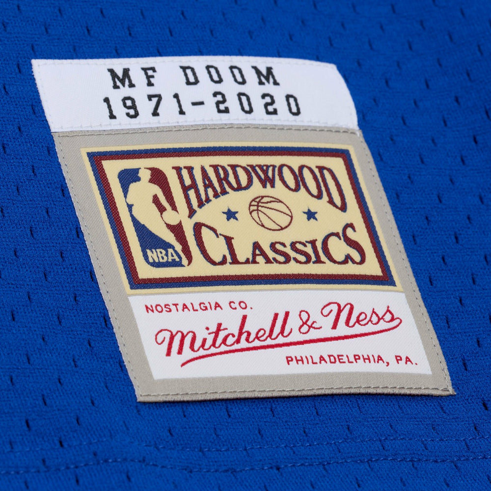 MF DOOM x NY Knicks x A New York Story Fashion Jersey - Blue