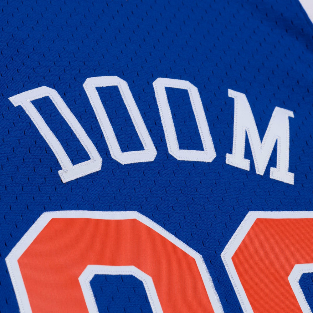 MF DOOM x NY Knicks x A New York Story Fashion Jersey - Blue