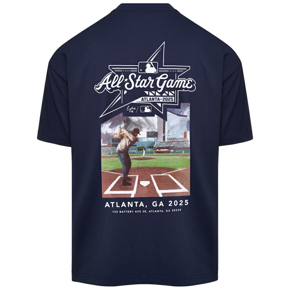 Atlanta Braves Eastside Golf 2025 MLB All-Star Game Stadium T-Shirt Navy