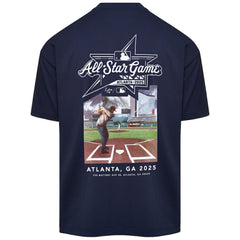 Atlanta Braves Eastside Golf 2025 MLB All-Star Game Stadium T-Shirt Navy