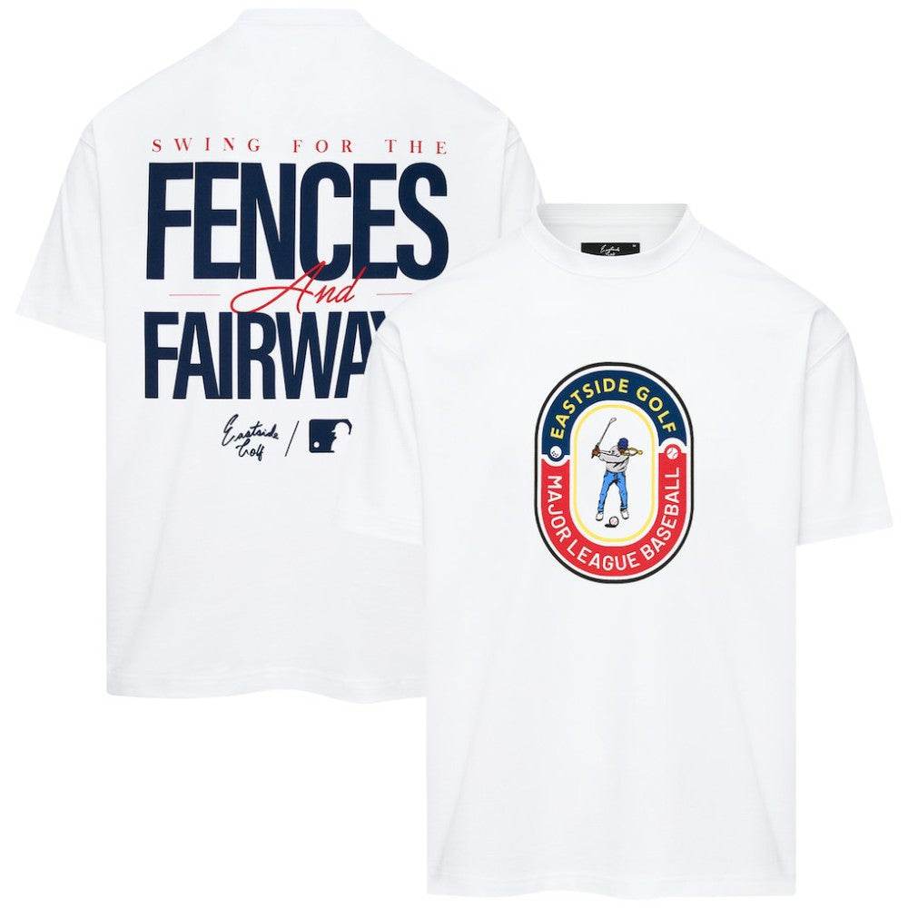 Atlanta Braves Eastside Golf 2025 MLB All-Star Game Fences & Fairways T-Shirt White