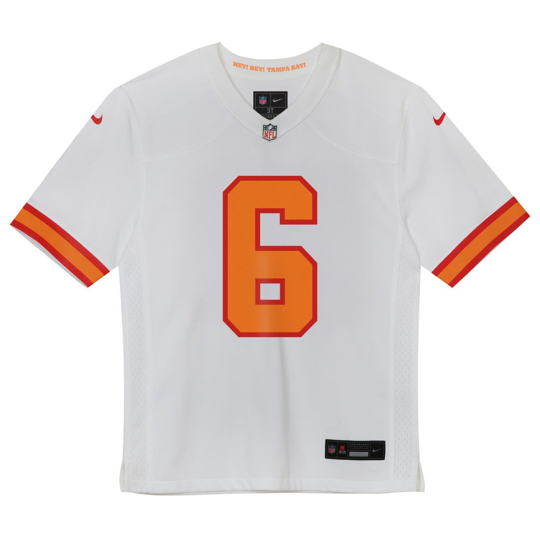 Baker Mayfield '76 Tampa Bay Buccaneers Preschool Game Jersey - White online