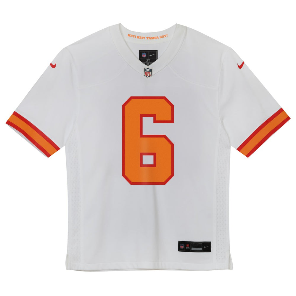 Baker Mayfield '76 Tampa Bay Buccaneers Preschool Game Jersey - White online