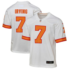 Bucky Irving '76 Tampa Bay Buccaneers Youth Game Jersey - White discount