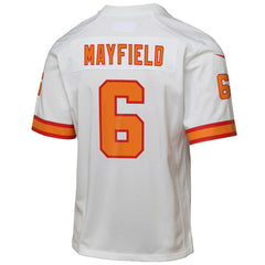 Baker Mayfield '76 Tampa Bay Buccaneers Youth Game Jersey - White sale