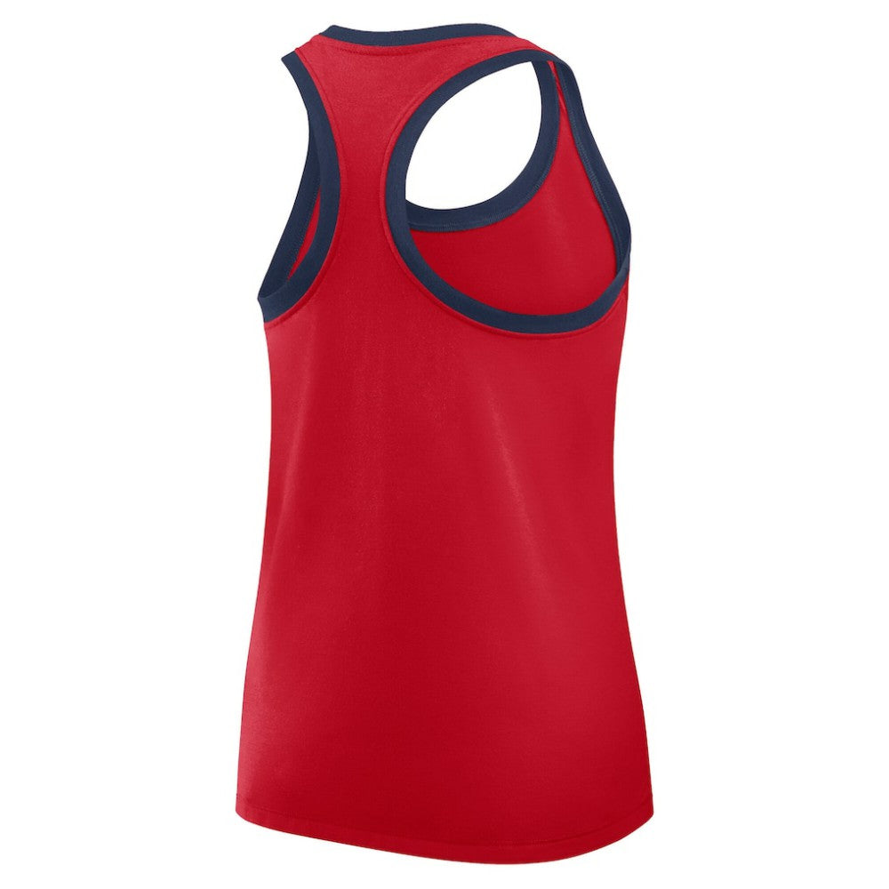 St. Louis Cardinals Women's Tri-Blend Dri-FIT Racerback Tank Top Red | Nike