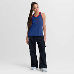 Philadelphia Phillies Women's Tri-Blend Dri-FIT Racerback Tank Top Royal | Nike
