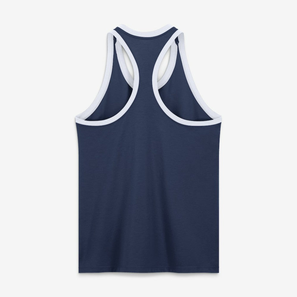 Detroit Tigers Women's Tri-Blend Dri-FIT Racerback Tank Top Navy | Nike